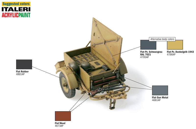 Italeri 6450 - SCALE 1 : 35 SD. ANHANGER 51