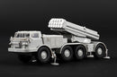 Trumpeter 07180 Russian 9P140 TEL of 9K57 Uragan Multiple Launch Rocket System 1:72