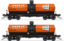 PREORDER Broadway Limited Imports HO 10357 6000 Gallon Tank, Hooker Chemicals, Billboard Scheme, 2-pack, HO (HOKX