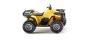 Wiking HO 2304 4-Wheel All-Terrain Vehicle, Assembled, Yellow, Black