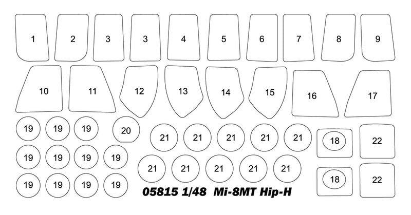 Trumpeter Mi-17 Hip-H 05814 1:48