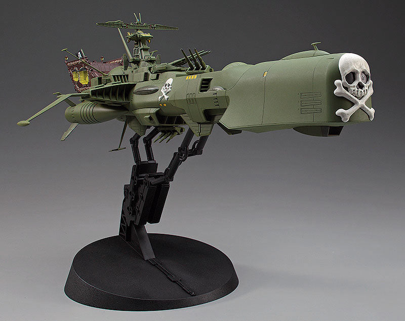 Hasegawa Models 64724 "Captain Harlock Dimensional Voyage" Space Pirate Battleship Arcadia Ichiban Ship 1:1500 SCALE MODEL KIT