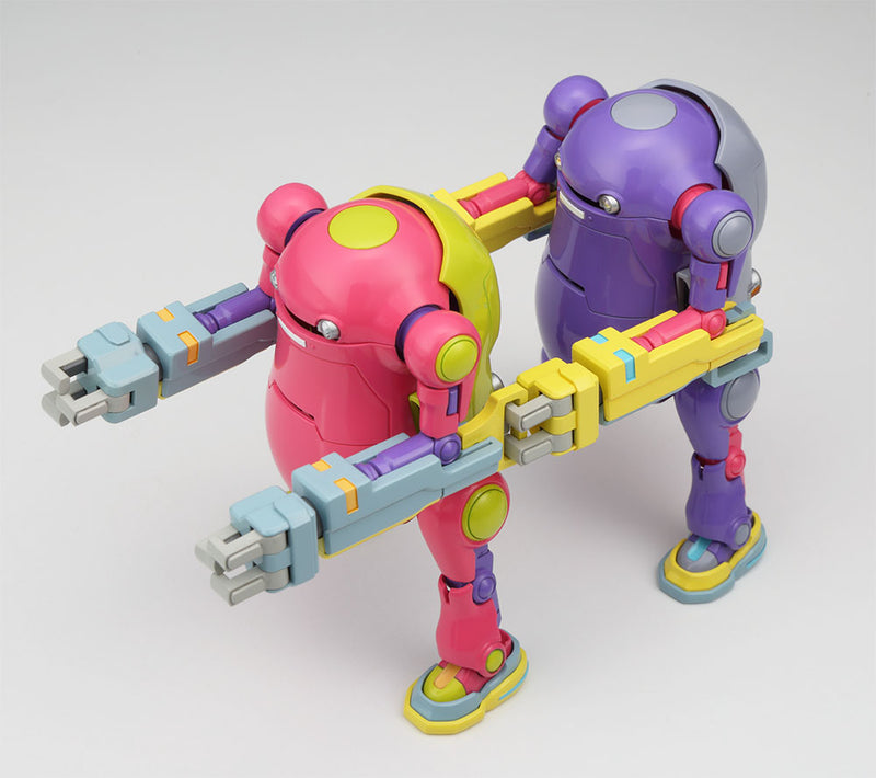 Hasegawa Models 64754 Mechatro Wego No.07 Power Arm “Purple & Pink” 1:35 MODEL KIT