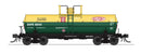 PREORDER Broadway Limited Imports HO 10353 6000 Gallon Tank, Dupont, Green & Yellow, 2-pack, HO (DUnion PacificX 6033, DUnion PacificX 6