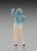 Hasegawa Models 64793 Mechatro Chunk No.02 “Grayish Mint” + Support Girl 1:35 Scale Model Kit