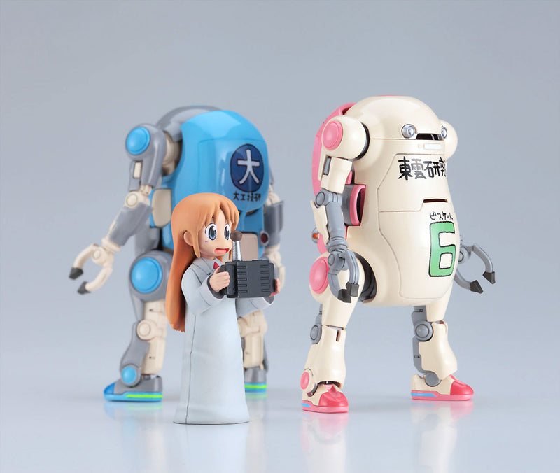 Hasegawa Models 64796 Mechatro Wego No.18 “Warm & Cool” [Shinonome Research Institute ver] + bonus sticker included 1:35 SCALE MODEL KIT