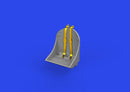 Eduard FM-1 seat print 1/48 Brassin for TAMIYA