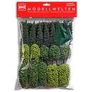 Busch 6488 Deciduous & Coniferous Mixed Forest Trees, 3" - 5" (29)