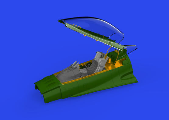Eduard F-16C Block 52 till 1996 cockpit PRINT 1/48 Brassin for KINETIC