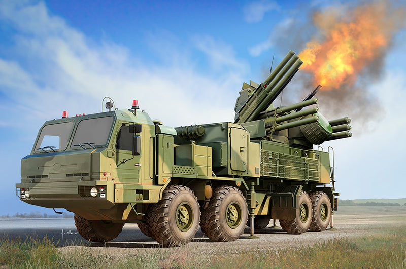 Trumpeter 72V6 of 96k6 Pantsir-S1 SPAAGM BAZ-6909 01087, 1:35