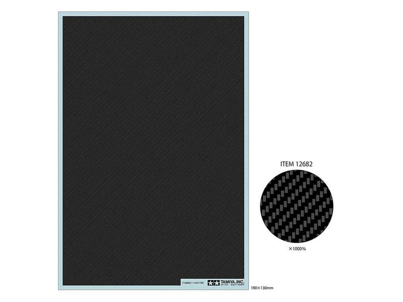 Tamiya 12682 Carbon Pattern Decal Set