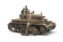 Tamiya 25208 German Panzer IV Ausf.F Motorcycle North Africa