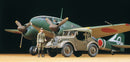 Tamiya 25217 1/48 Mitsubishi Ki-46 III Type 100 & 4x4 Light Vehicle Kurogane Set