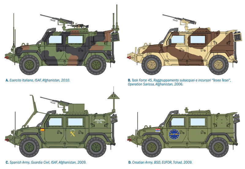 Italeri 6504 - SCALE 1 : 35 LMV LINCE