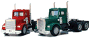 Herpa HO 15278 American Trucks, Tractor Only, Freightliner 3-Axle Conventional, No Sleepe, Painted
