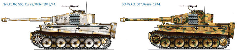 Italeri 6507 - SCALE 1 : 35 Pz.Kpfw.VI Tiger I Ausf.E mid production