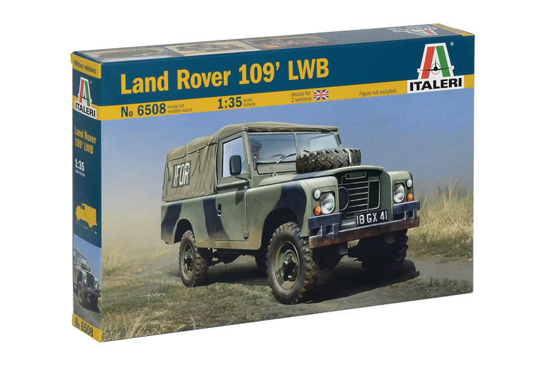 Italeri 6508 - SCALE 1 : 35 Land Rover 109Ã¢â‚¬â„¢ LWB