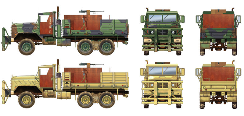 Italeri 6513 - SCALE 1 : 35 M923 ''Hillbilly Gun Truck