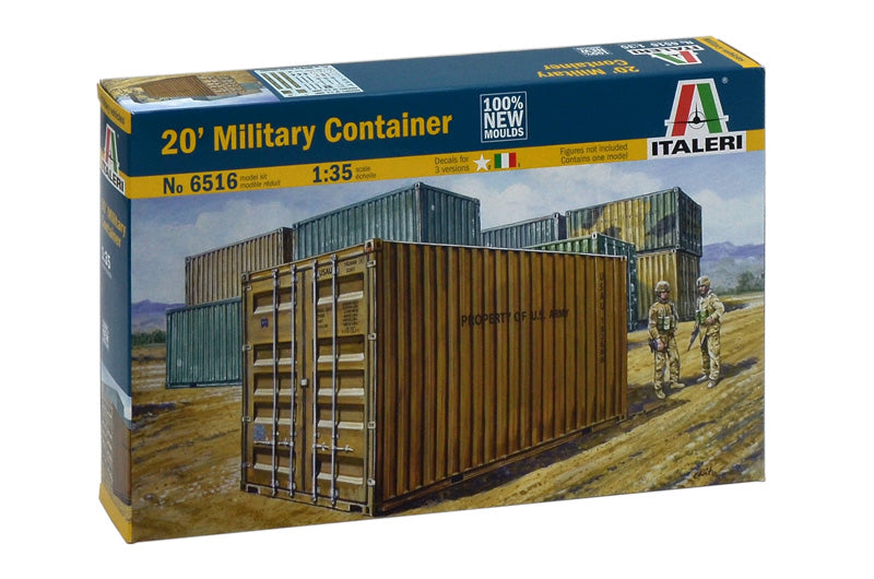 Italeri 6516 - SCALE 1 : 35 20Ã¢â‚¬â„¢ Military Container