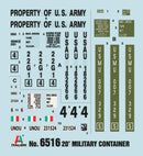 Italeri 6516 20' Military Container 1:35