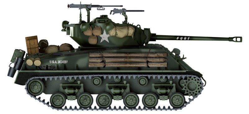 Italeri 6529 - SCALE 1 : 35 M4A3E8 SHERMAN "FURY"