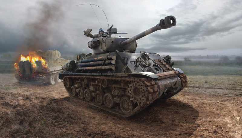 Italeri 6529 - SCALE 1 : 35 M4A3E8 SHERMAN "FURY"