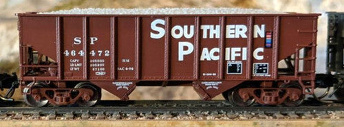 Bluford Shops N 65311 8-Panel 2-Bay Hopper, Southern Pacific