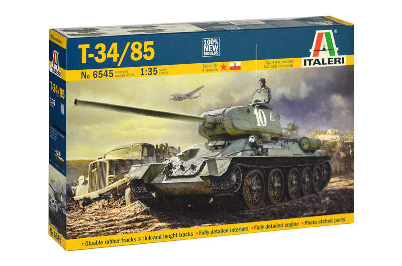 Italeri 6545 - SCALE 1 : 35 T34/85 Zavod 183 Mod. 1944