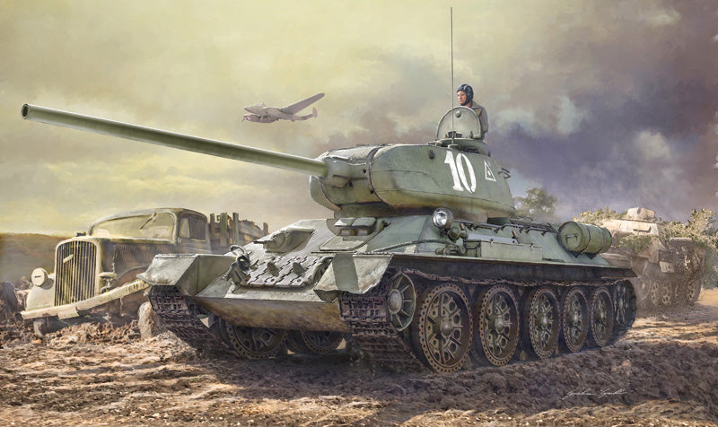 Italeri 6545 - SCALE 1 : 35 T34/85 Zavod 183 Mod. 1944