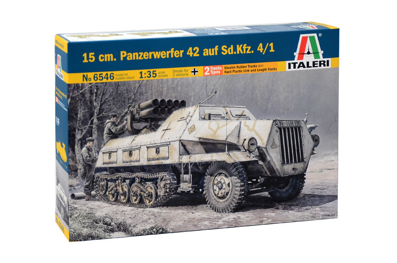 Italeri 6546 - SCALE 1 : 35 15 cm. PANZERWERFER 42 AUF SD.KFZ. 4/1