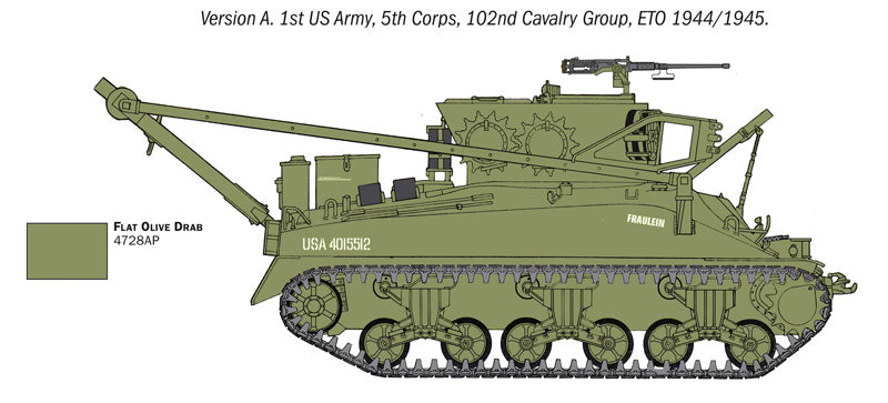 Italeri 6547 - SCALE 1 : 35 M32B1 ARV