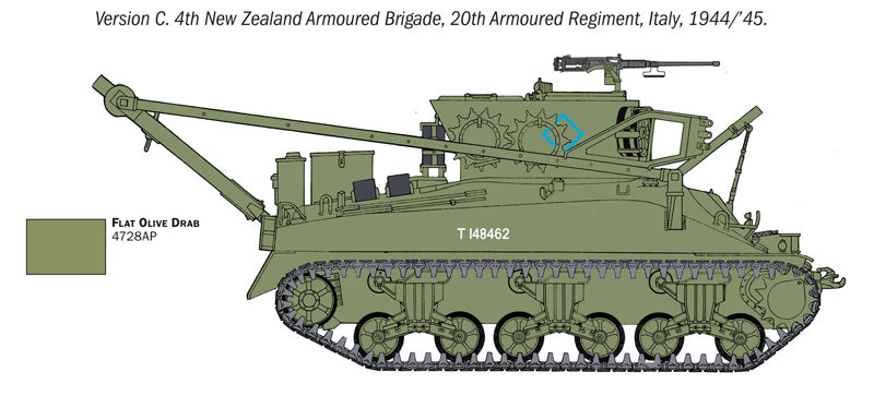 Italeri 6547 - SCALE 1 : 35 M32B1 ARV