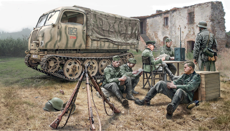 Italeri 6549 - SCALE 1 : 35 STEYR RSO/01 with GERMAN SOLDIERS