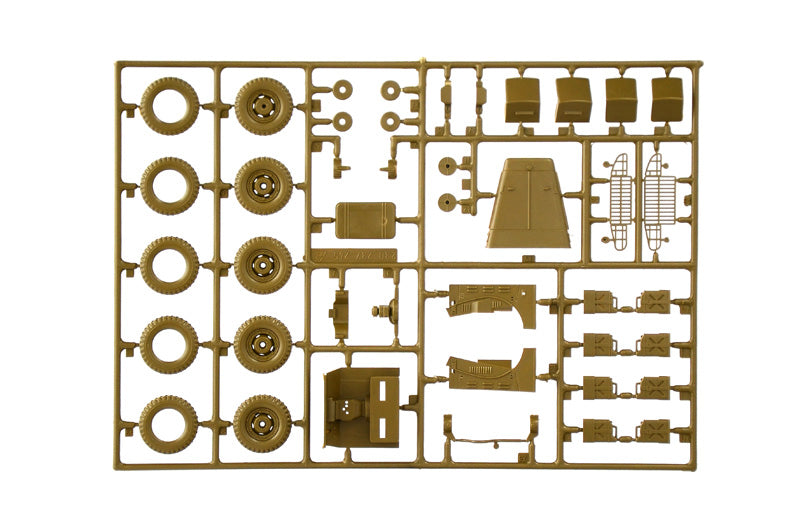 Italeri 6555 - SCALE 1 : 35 M6 GUN MOTOR CARRIAGE WC-55