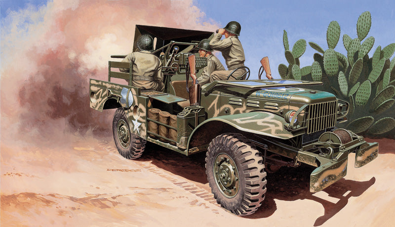 Italeri 6555 - SCALE 1 : 35 M6 GUN MOTOR CARRIAGE WC-55