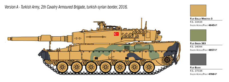 Italeri 6559 - SCALE 1 : 35 LEOPARD 2A4