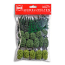Busch 6588 Deciduous & Coniferous Mixed Forest Trees, 1-9/16" - 2-3/8" (33)