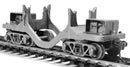 State Tool and Die HO CMA740 Spacer Car Kit, Includes Trucks & Couplers Undecorated