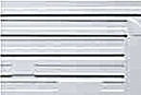 JTT Scenery Products HO 97448 Patterned Plastic Sheet 7-1/2 x 12", Curbs & Sidewalks (2-Pack)