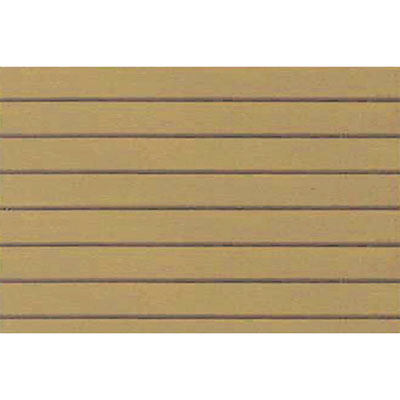 JTT Scenery Products G 97461 Patterned Plastic Sheet 7-1/2 x 12", Clapboard Siding (2-Pack)