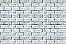 JTT Scenery Products HO 97425 Patterned Plastic Sheet 7-1/2 x 12", Concrete Block (2-Pack)