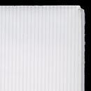 JTT Scenery Products N 97401 Patterned Plastic Sheet 7-1/2 x 12", Corrugated Metal Siding (2-Pack)
