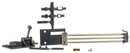 Caboose Industries N 224S Operating Ground Throw, For Atlas N Code 55 Rail with Contacts & Connectors