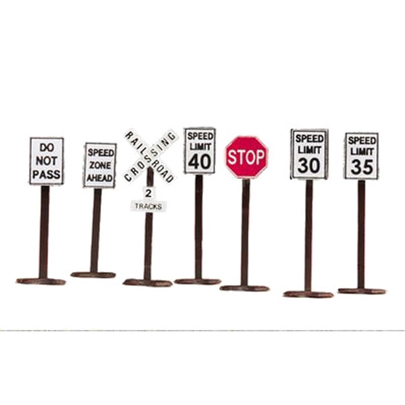 Atlas O 66913 Road Sign Set (7)