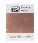 K&S Engineering 6605 Copper Etching Plate 9" x 12" x .050"