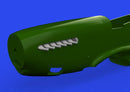 Eduard P-51D exhaust stacks PRINT 1/72 Brassin for EDUARD