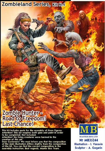 Master Box 35244 Zombie Hunter Road to Freedom