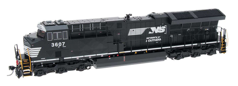 PREORDER InterMountain 497105S HO GE ET44AH Tier 4 w/LokSound & DCC -- Norfolk Southern (black, white, Horse Head Logo)