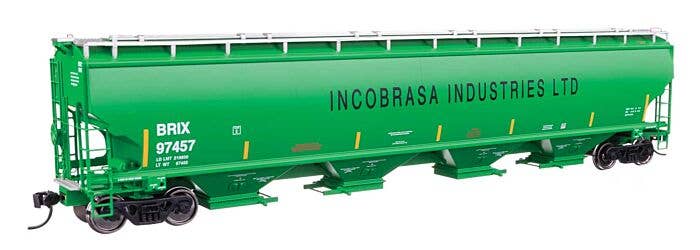 Walthers Proto HO 110309 67' Trinity 6351 4-Bay Covered Hopper, Incobrasa Industries Limited BRIX