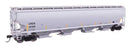 Walthers Proto HO 110317 67' Trinity 6351 4-Bay Covered Hopper, Chicago Freight Car Leasing Co CRDX